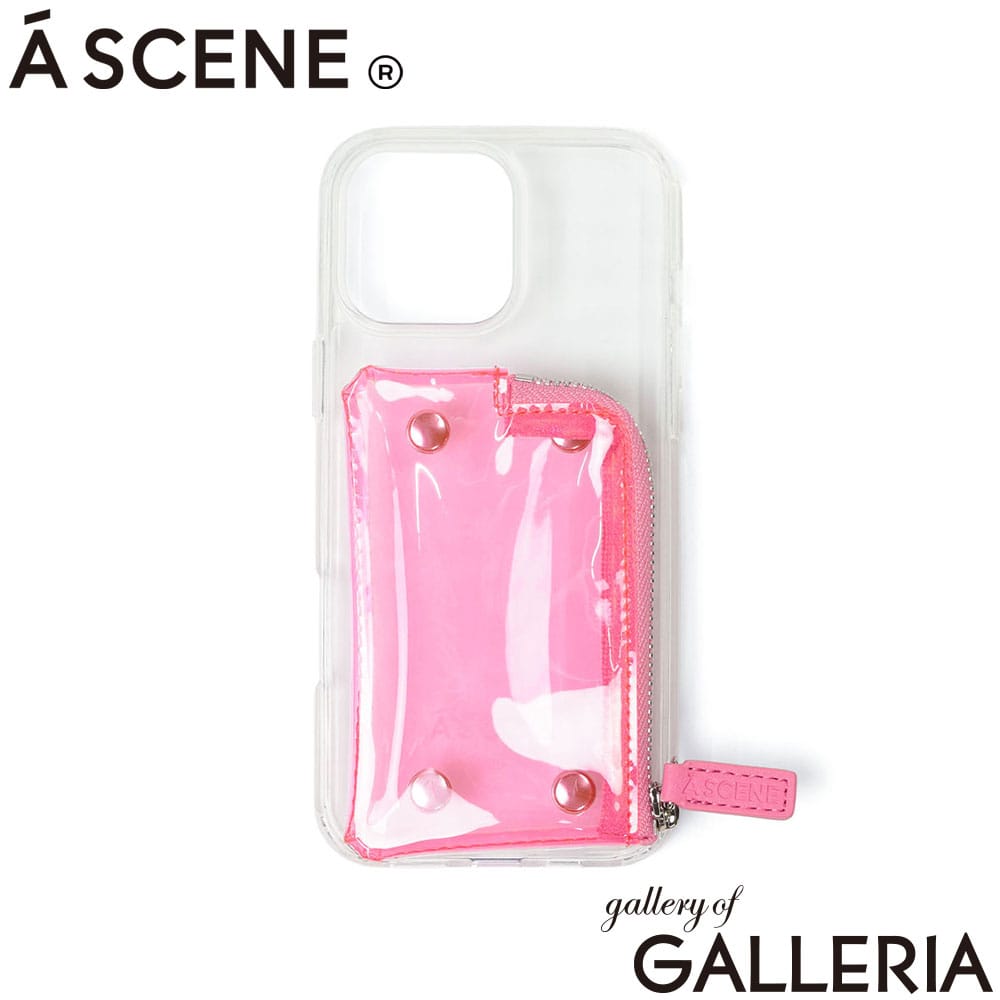 A SCENE エーシーン スマホケース アイフォン アイフォンケース 14_16eサイズ 15サイズ 15Proサイズ 15ProMaxサイズ 16サイズ 16Proサイズ 16ProMaxサイズ 17サイズ 17Proサイズ 17ProMaxサイズ iPhone ブランド シンプル おしゃれ PVC clear case