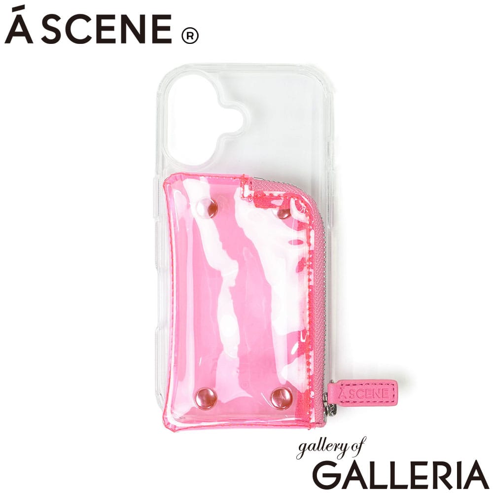 A SCENE エーシーン スマホケース アイフォン アイフォンケース 14_16eサイズ 15サイズ 15Proサイズ 15ProMaxサイズ 16サイズ 16Proサイズ 16ProMaxサイズ 17サイズ 17Proサイズ 17ProMaxサイズ iPhone ブランド シンプル おしゃれ PVC clear case