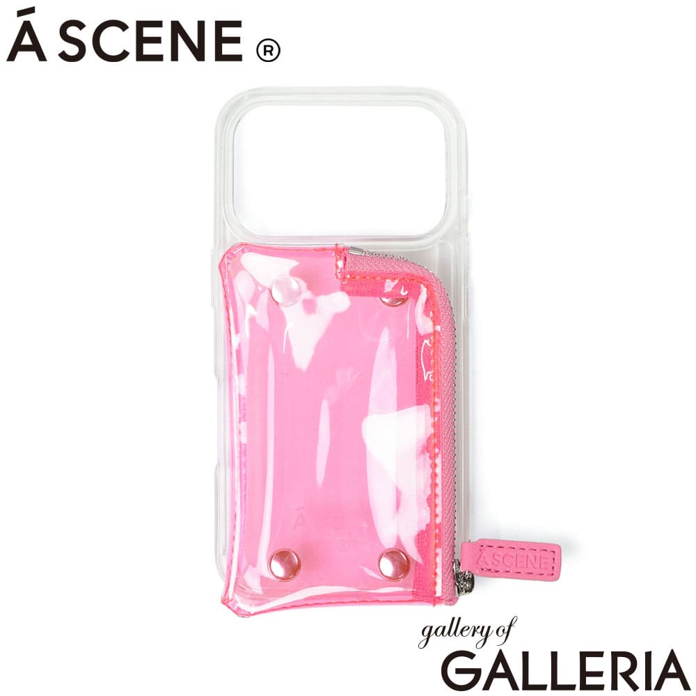 A SCENE エーシーン スマホケース アイフォン アイフォンケース 14_16eサイズ 15サイズ 15Proサイズ 15ProMaxサイズ 16サイズ 16Proサイズ 16ProMaxサイズ 17サイズ 17Proサイズ 17ProMaxサイズ iPhone ブランド シンプル おしゃれ PVC clear case