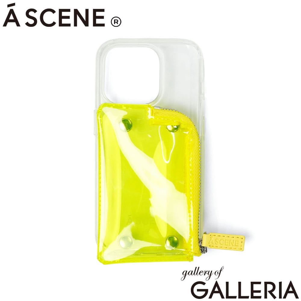 A SCENE エーシーン スマホケース アイフォン アイフォンケース 14_16eサイズ 15サイズ 15Proサイズ 15ProMaxサイズ 16サイズ 16Proサイズ 16ProMaxサイズ 17サイズ 17Proサイズ 17ProMaxサイズ iPhone ブランド シンプル おしゃれ PVC clear case