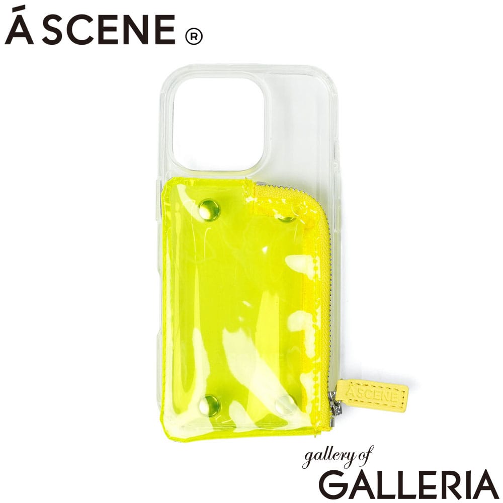 A SCENE エーシーン スマホケース アイフォン アイフォンケース 14_16eサイズ 15サイズ 15Proサイズ 15ProMaxサイズ 16サイズ 16Proサイズ 16ProMaxサイズ 17サイズ 17Proサイズ 17ProMaxサイズ iPhone ブランド シンプル おしゃれ PVC clear case