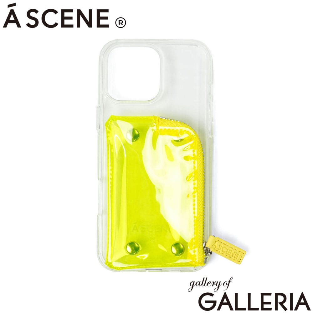 A SCENE エーシーン スマホケース アイフォン アイフォンケース 14_16eサイズ 15サイズ 15Proサイズ 15ProMaxサイズ 16サイズ 16Proサイズ 16ProMaxサイズ 17サイズ 17Proサイズ 17ProMaxサイズ iPhone ブランド シンプル おしゃれ PVC clear case