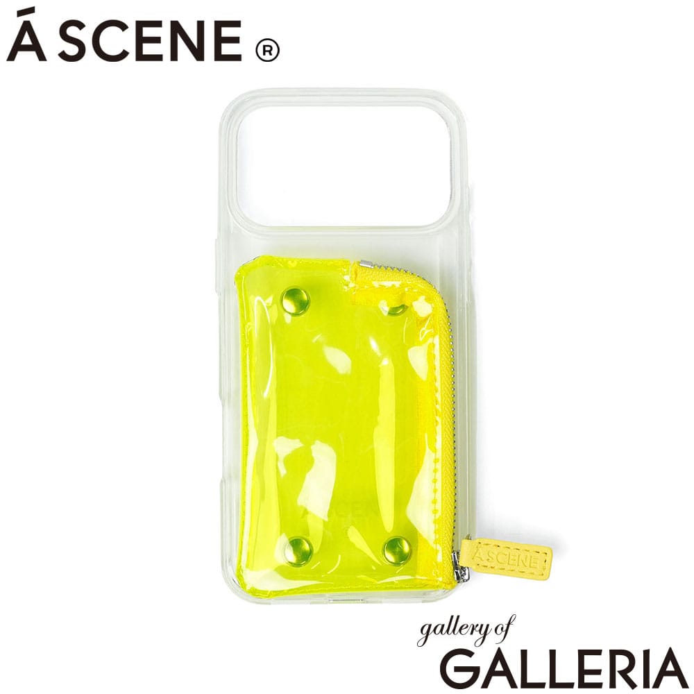 A SCENE エーシーン スマホケース アイフォン アイフォンケース 14_16eサイズ 15サイズ 15Proサイズ 15ProMaxサイズ 16サイズ 16Proサイズ 16ProMaxサイズ 17サイズ 17Proサイズ 17ProMaxサイズ iPhone ブランド シンプル おしゃれ PVC clear case