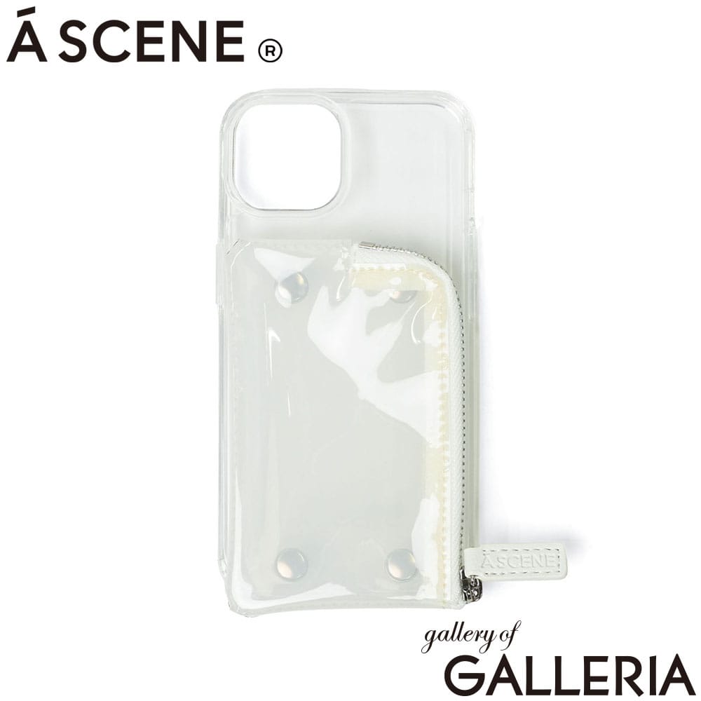 A SCENE エーシーン スマホケース アイフォン アイフォンケース 14_16eサイズ 15サイズ 15Proサイズ 15ProMaxサイズ 16サイズ 16Proサイズ 16ProMaxサイズ 17サイズ 17Proサイズ 17ProMaxサイズ iPhone ブランド シンプル おしゃれ PVC clear case