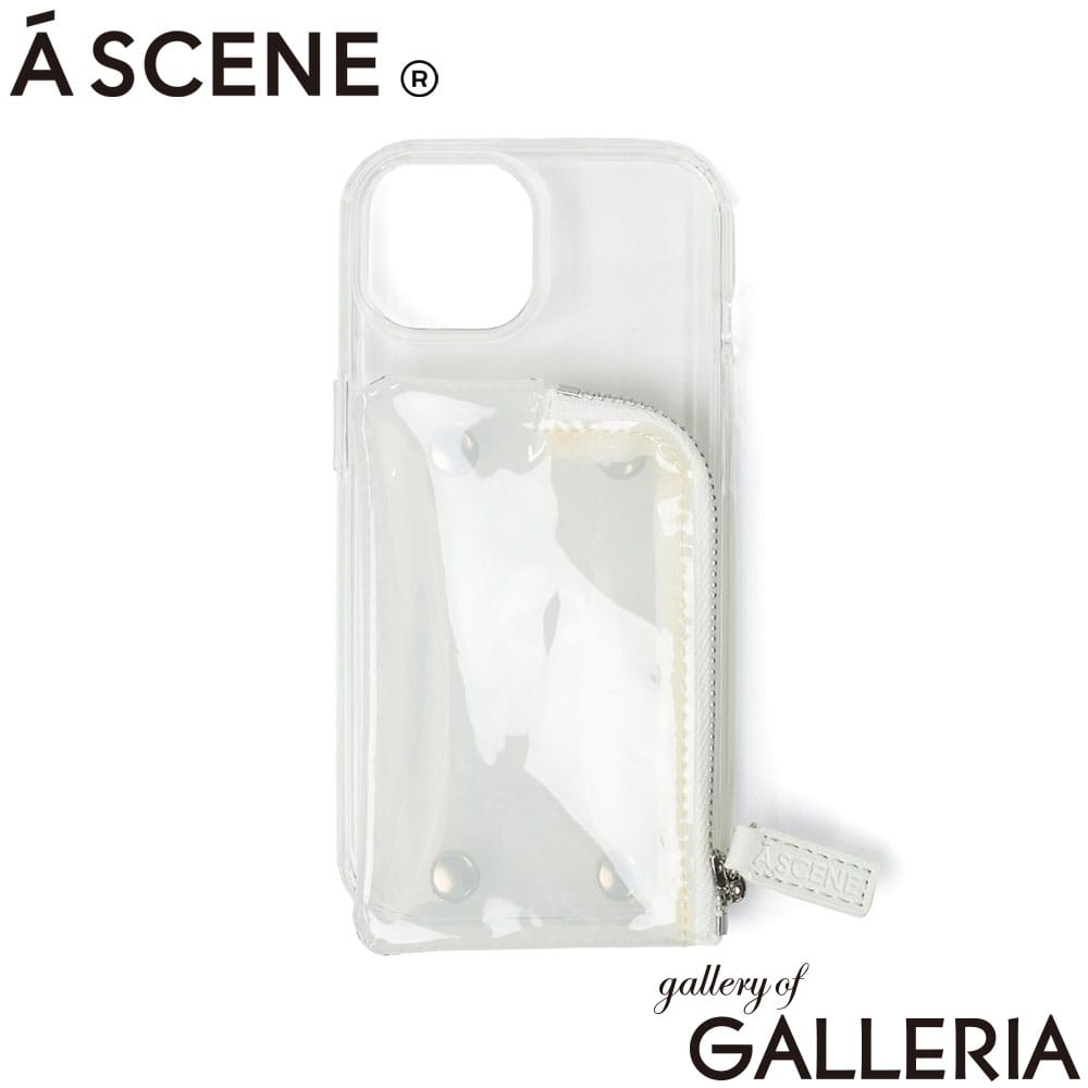 A SCENE エーシーン スマホケース アイフォン アイフォンケース 14_16eサイズ 15サイズ 15Proサイズ 15ProMaxサイズ 16サイズ 16Proサイズ 16ProMaxサイズ 17サイズ 17Proサイズ 17ProMaxサイズ iPhone ブランド シンプル おしゃれ PVC clear case