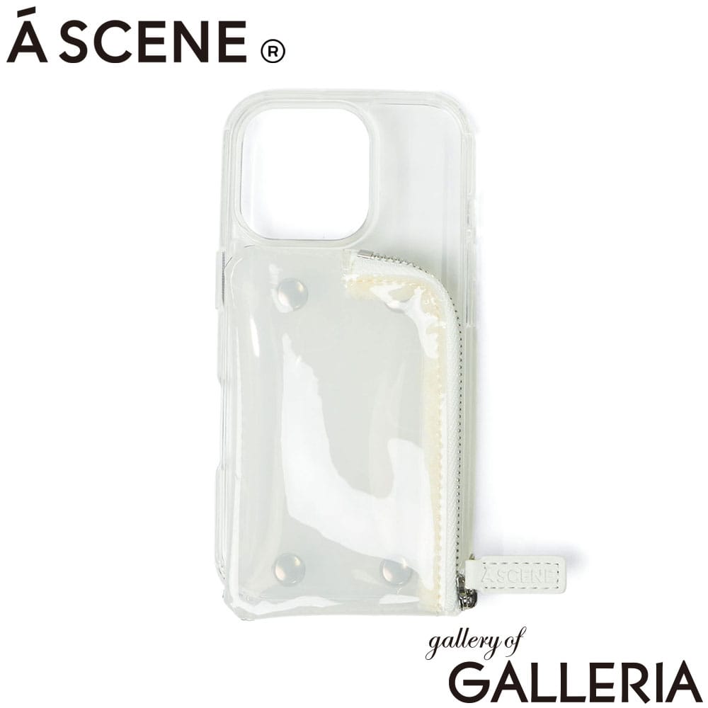 A SCENE エーシーン スマホケース アイフォン アイフォンケース 14_16eサイズ 15サイズ 15Proサイズ 15ProMaxサイズ 16サイズ 16Proサイズ 16ProMaxサイズ 17サイズ 17Proサイズ 17ProMaxサイズ iPhone ブランド シンプル おしゃれ PVC clear case