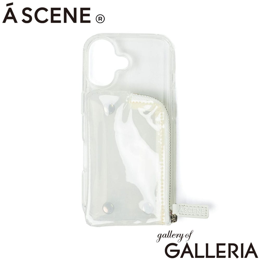 A SCENE エーシーン スマホケース アイフォン アイフォンケース 14_16eサイズ 15サイズ 15Proサイズ 15ProMaxサイズ 16サイズ 16Proサイズ 16ProMaxサイズ 17サイズ 17Proサイズ 17ProMaxサイズ iPhone ブランド シンプル おしゃれ PVC clear case