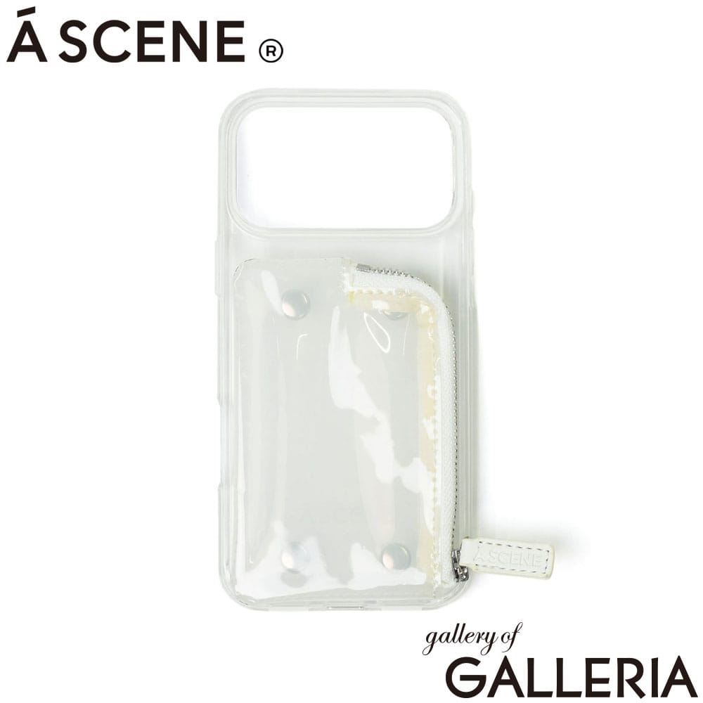 A SCENE エーシーン スマホケース アイフォン アイフォンケース 14_16eサイズ 15サイズ 15Proサイズ 15ProMaxサイズ 16サイズ 16Proサイズ 16ProMaxサイズ 17サイズ 17Proサイズ 17ProMaxサイズ iPhone ブランド シンプル おしゃれ PVC clear case