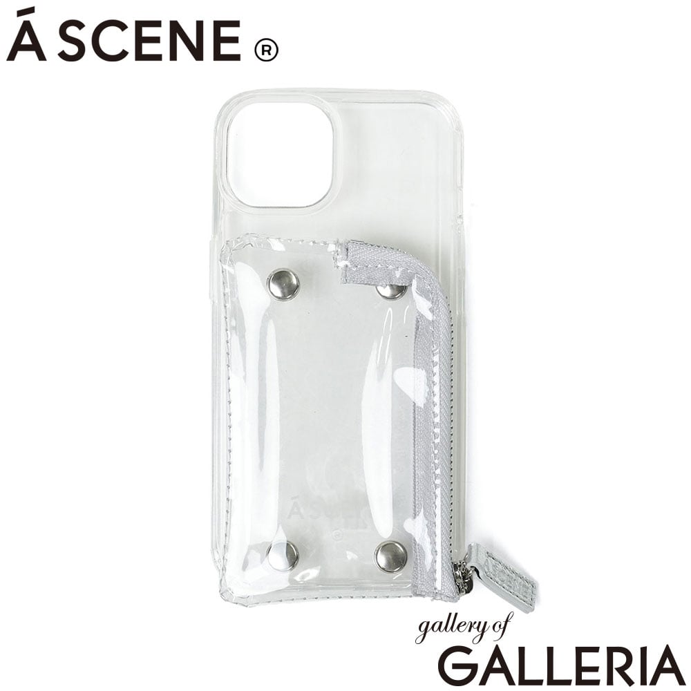 A SCENE エーシーン スマホケース アイフォン アイフォンケース 14_16eサイズ 15サイズ 15Proサイズ 15ProMaxサイズ 16サイズ 16Proサイズ 16ProMaxサイズ 17サイズ 17Proサイズ 17ProMaxサイズ iPhone ブランド シンプル おしゃれ PVC clear case