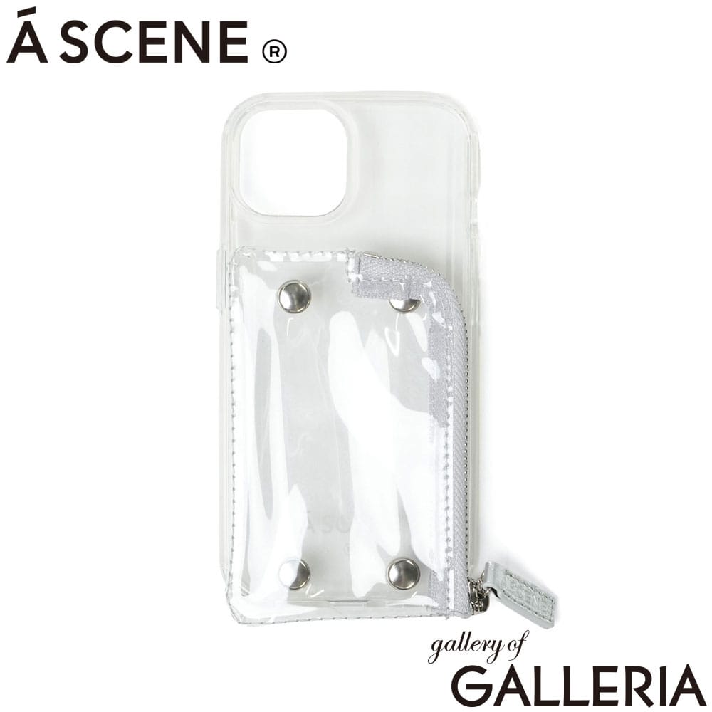 A SCENE エーシーン スマホケース アイフォン アイフォンケース 14_16eサイズ 15サイズ 15Proサイズ 15ProMaxサイズ 16サイズ 16Proサイズ 16ProMaxサイズ 17サイズ 17Proサイズ 17ProMaxサイズ iPhone ブランド シンプル おしゃれ PVC clear case