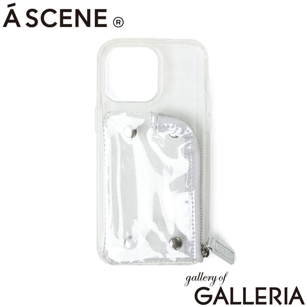 A SCENE エーシーン スマホケース アイフォン アイフォンケース 14_16eサイズ 15サイズ 15Proサイズ 15ProMaxサイズ 16サイズ 16Proサイズ 16ProMaxサイズ 17サイズ 17Proサイズ 17ProMaxサイズ iPhone ブランド シンプル おしゃれ PVC clear case