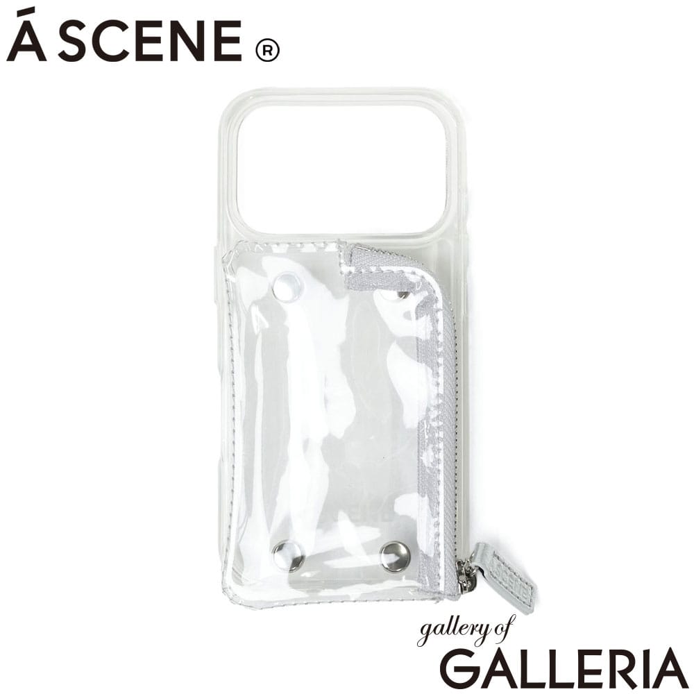 A SCENE エーシーン スマホケース アイフォン アイフォンケース 14_16eサイズ 15サイズ 15Proサイズ 15ProMaxサイズ 16サイズ 16Proサイズ 16ProMaxサイズ 17サイズ 17Proサイズ 17ProMaxサイズ iPhone ブランド シンプル おしゃれ PVC clear case