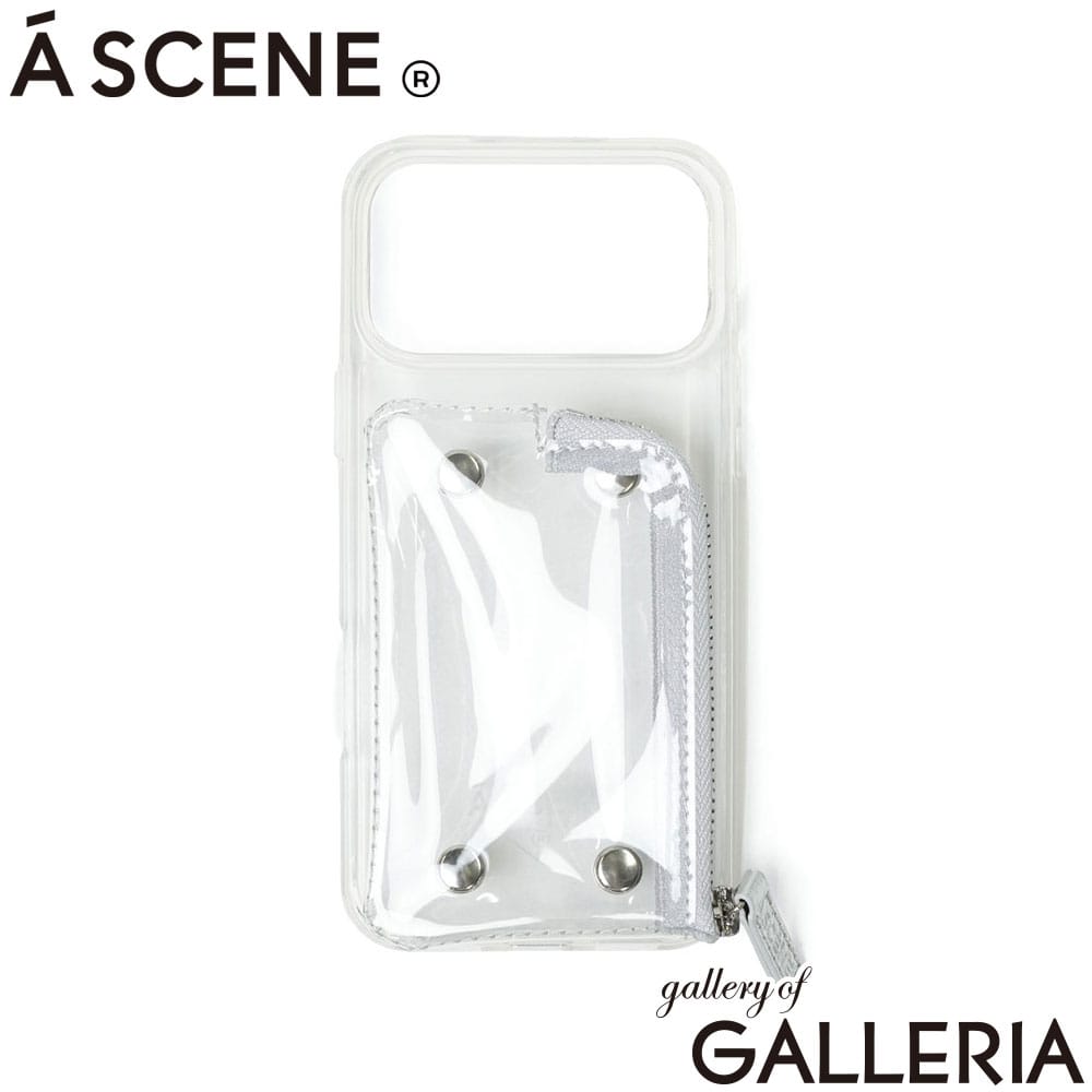A SCENE エーシーン スマホケース アイフォン アイフォンケース 14_16eサイズ 15サイズ 15Proサイズ 15ProMaxサイズ 16サイズ 16Proサイズ 16ProMaxサイズ 17サイズ 17Proサイズ 17ProMaxサイズ iPhone ブランド シンプル おしゃれ PVC clear case