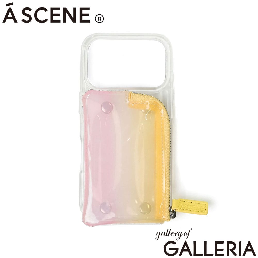 A SCENE エーシーン スマホケース アイフォン アイフォンケース 14_16eサイズ 15サイズ 15Proサイズ 15ProMaxサイズ 16サイズ 16Proサイズ 16ProMaxサイズ 17サイズ 17Proサイズ 17ProMaxサイズ iPhone ブランド シンプル おしゃれ PVC clear case