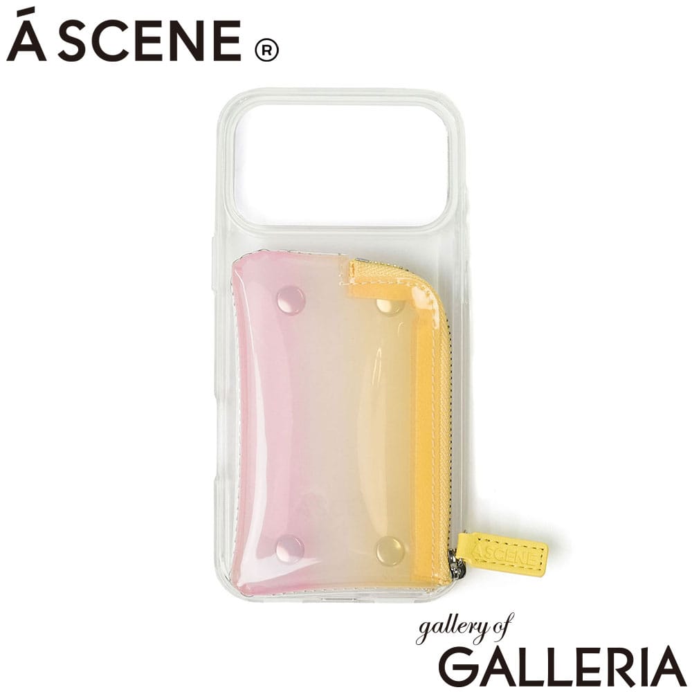 A SCENE エーシーン スマホケース アイフォン アイフォンケース 14_16eサイズ 15サイズ 15Proサイズ 15ProMaxサイズ 16サイズ 16Proサイズ 16ProMaxサイズ 17サイズ 17Proサイズ 17ProMaxサイズ iPhone ブランド シンプル おしゃれ PVC clear case