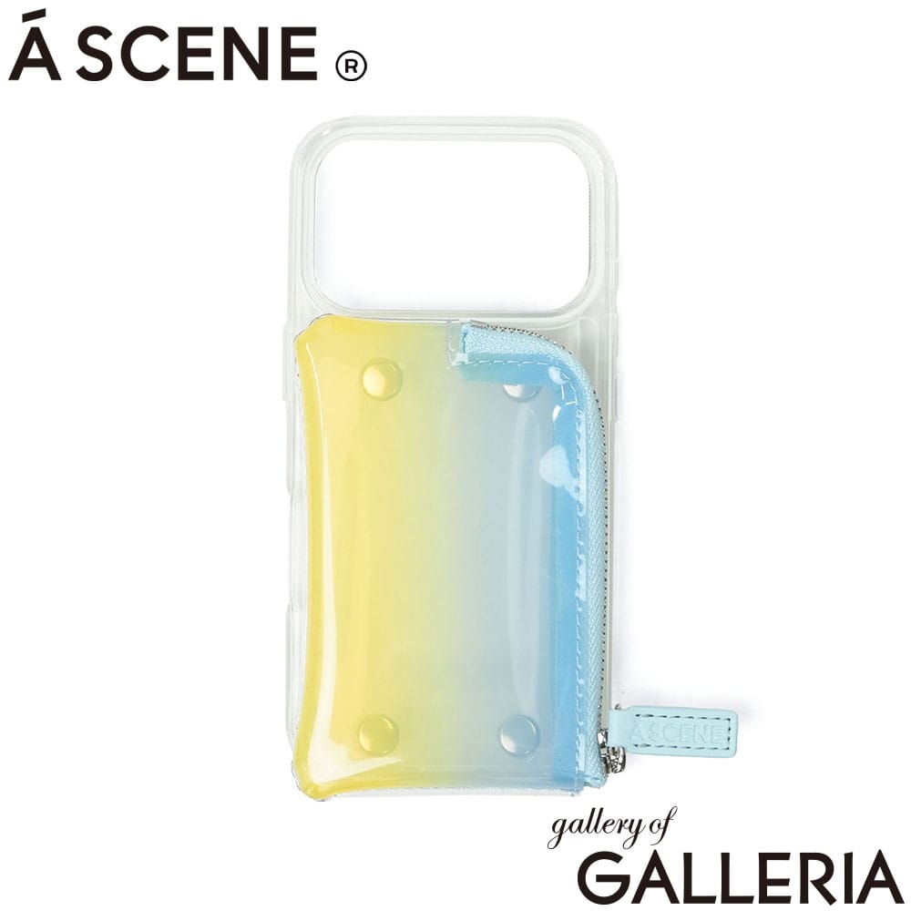 A SCENE エーシーン スマホケース アイフォン アイフォンケース 14_16eサイズ 15サイズ 15Proサイズ 15ProMaxサイズ 16サイズ 16Proサイズ 16ProMaxサイズ 17サイズ 17Proサイズ 17ProMaxサイズ iPhone ブランド シンプル おしゃれ PVC clear case