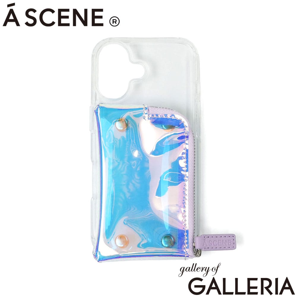 A SCENE エーシーン スマホケース アイフォン アイフォンケース 14_16eサイズ 15サイズ 15Proサイズ 15ProMaxサイズ 16サイズ 16Proサイズ 16ProMaxサイズ 17サイズ 17Proサイズ 17ProMaxサイズ iPhone ブランド シンプル おしゃれ PVC clear case