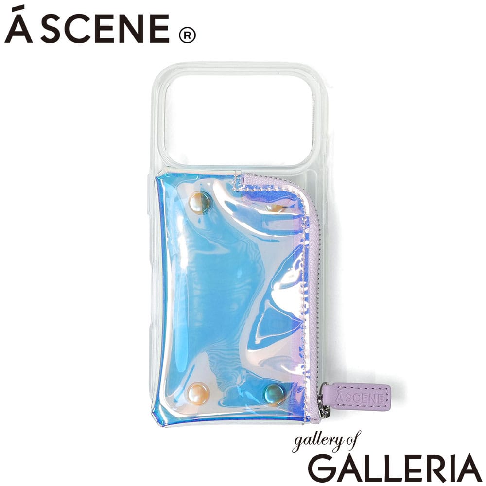 A SCENE エーシーン スマホケース アイフォン アイフォンケース 14_16eサイズ 15サイズ 15Proサイズ 15ProMaxサイズ 16サイズ 16Proサイズ 16ProMaxサイズ 17サイズ 17Proサイズ 17ProMaxサイズ iPhone ブランド シンプル おしゃれ PVC clear case