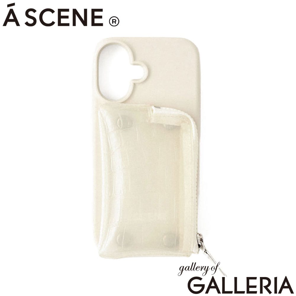 A SCENE エーシーン スマホケース シリコンケース 16サイズ 16Proサイズ 17サイズ 17Proサイズ iPhone ブランド おしゃれ PVC croco silicon case