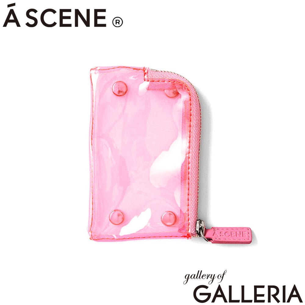 A SCENE エーシーン ポケット ポーチ ミニポーチ 小さい 可愛い プレゼント ブランド 付け替え用ポケット PVC clear pocket