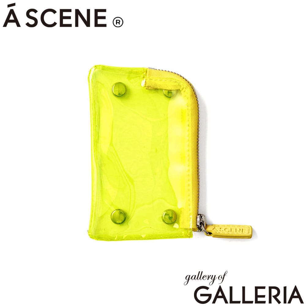 A SCENE エーシーン ポケット ポーチ ミニポーチ 小さい 可愛い プレゼント ブランド 付け替え用ポケット PVC clear pocket