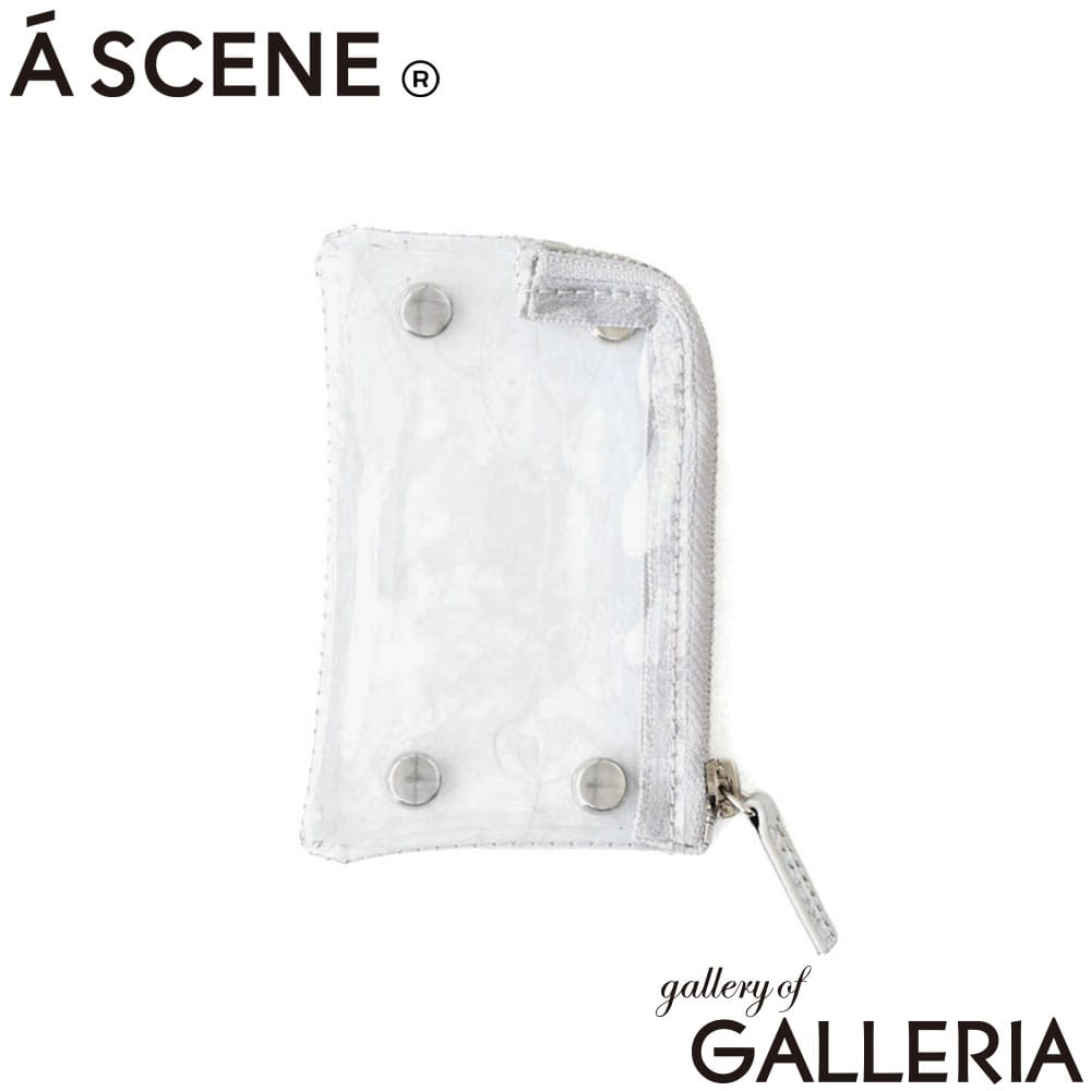 A SCENE エーシーン ポケット ポーチ ミニポーチ 小さい 可愛い プレゼント ブランド 付け替え用ポケット PVC clear pocket