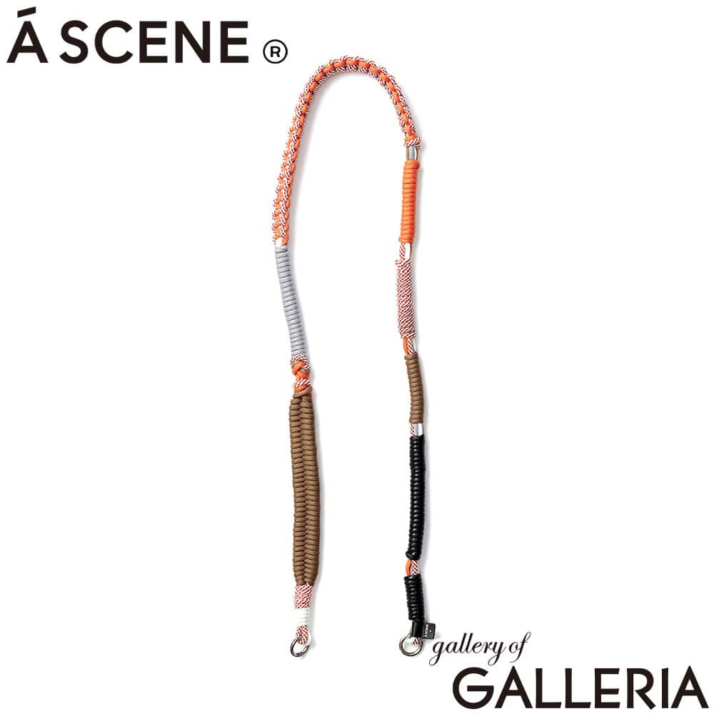 A SCENE エーシーン ストラップ 落下防止 携帯ショルダー Mサイズ Lサイズ メンズ レディース スマホ 携帯 Design paracord shoulder