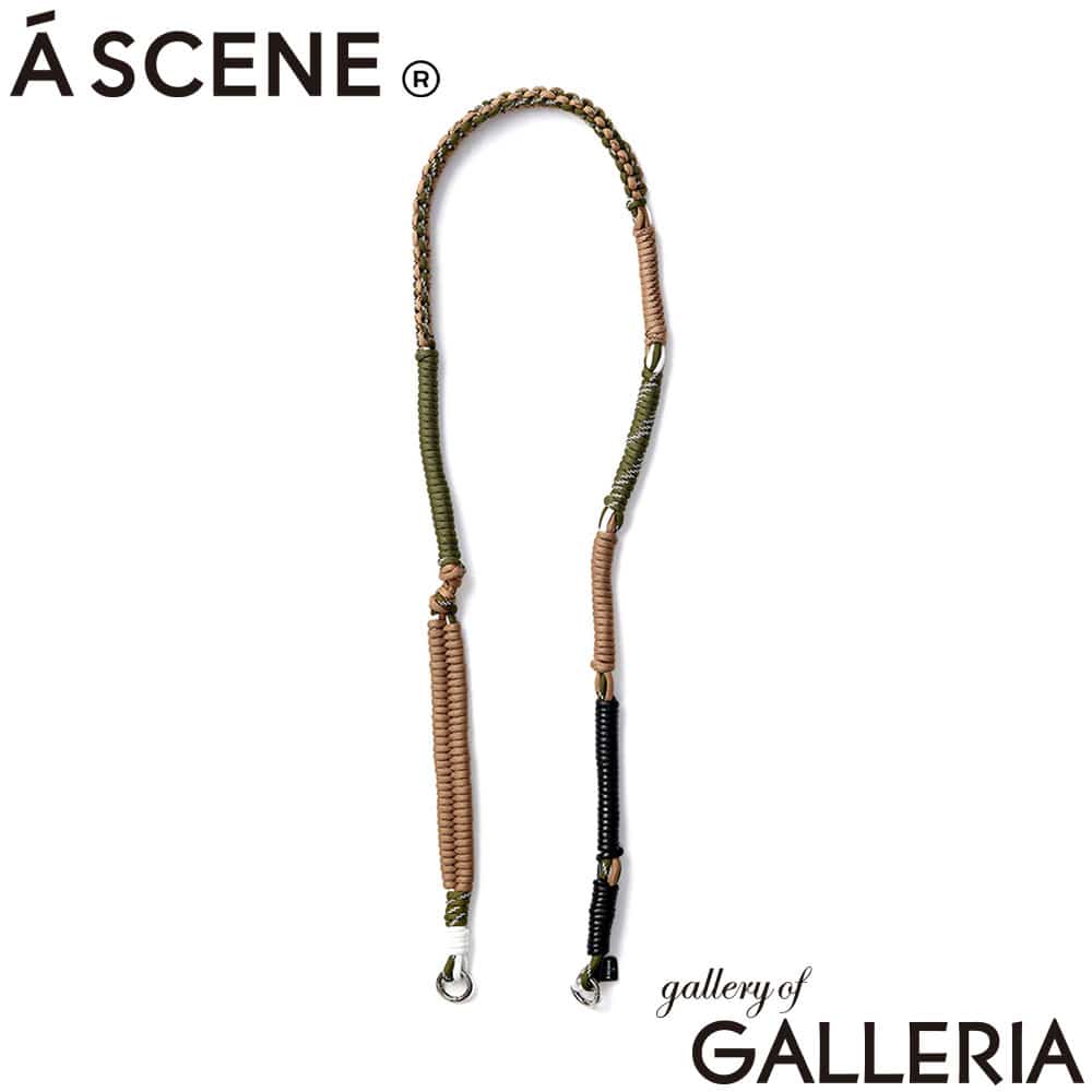 A SCENE エーシーン ストラップ 落下防止 携帯ショルダー Mサイズ Lサイズ メンズ レディース スマホ 携帯 Design paracord shoulder