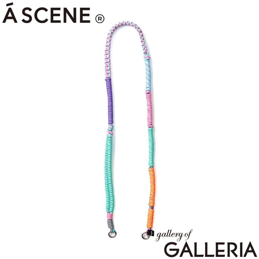 A SCENE エーシーン ストラップ 落下防止 携帯ショルダー Mサイズ Lサイズ メンズ レディース スマホ 携帯 Design paracord shoulder