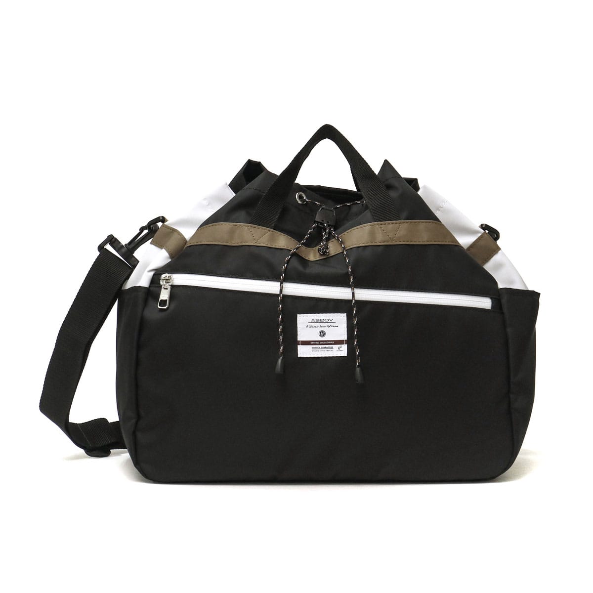 【セール】【正規品1年保証】アッソブ ショルダーバッグ AS2OV バッグ 2WAY ショルダー NYLON TWILL DRAW STRINGSHOULDER巾着ショルダー 巾着 斜めがけ 撥水 軽量 A4 大きめ 旅行 ナイロン メンズ レディース ASSOV091900