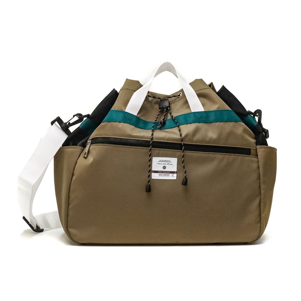 【セール】【正規品1年保証】アッソブ ショルダーバッグ AS2OV バッグ 2WAY ショルダー NYLON TWILL DRAW STRINGSHOULDER巾着ショルダー 巾着 斜めがけ 撥水 軽量 A4 大きめ 旅行 ナイロン メンズ レディース ASSOV091900