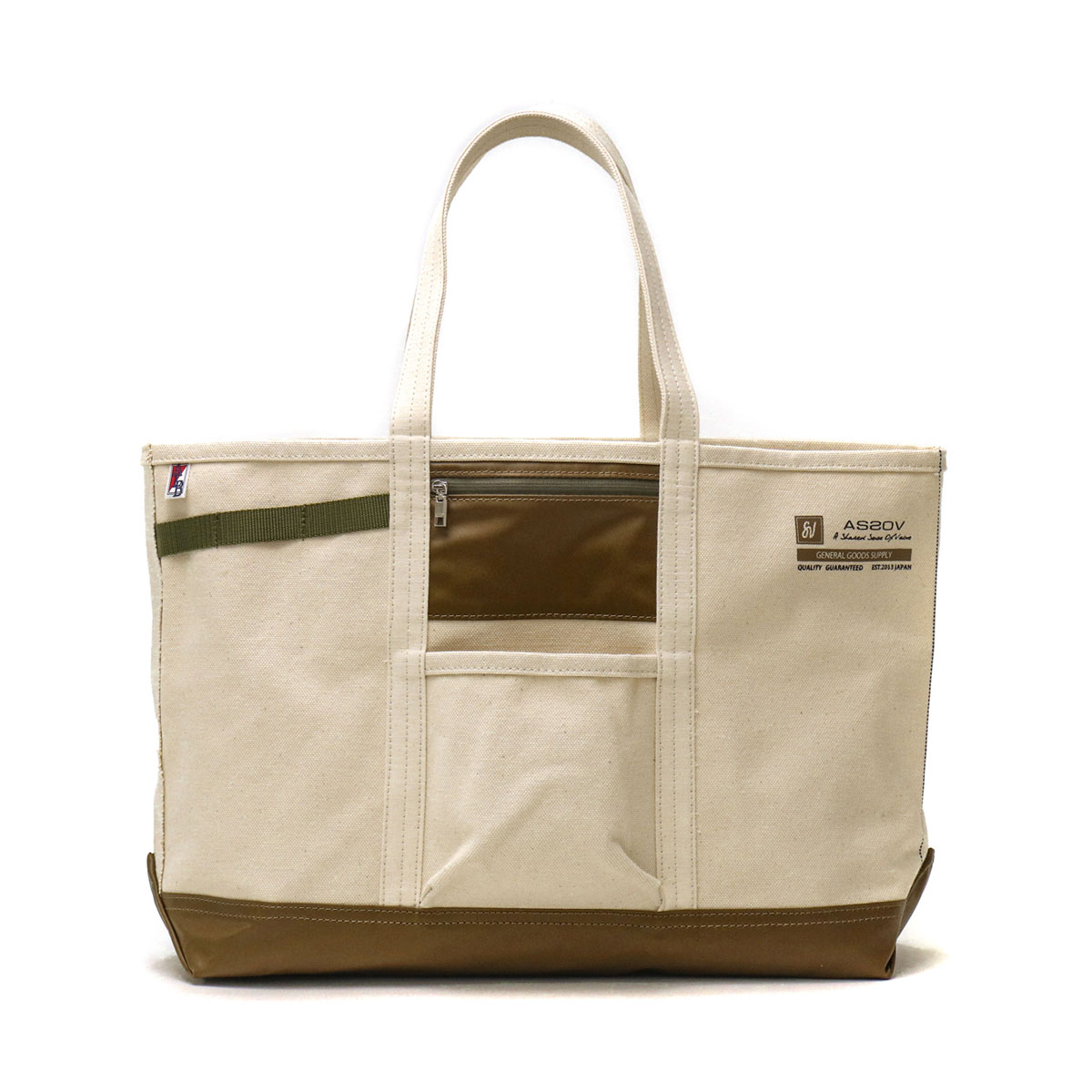 【正規品1年保証】アッソブ トートバッグ AS2OV バッグ ALBERTON CANVAS TOTE アルバート キャンバストート Sサイズ 大きめ大容量 A4 キャンバス 防水 トラベル 旅行 メンズ レディース ASSOV 181902