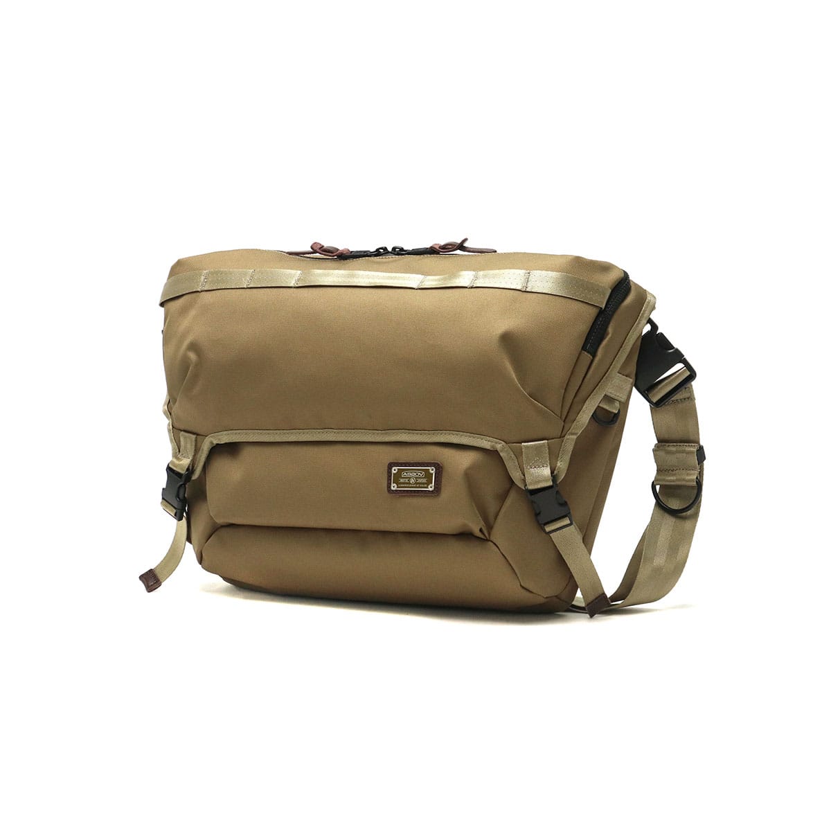 【正規品1年保証】アッソブ メッセンジャーバッグ AS2OV ショルダーバッグ CORDURA DOBBY 305D MESSENGER BAG 斜めがけ A4 ノートPC タブレット メンズ レディース ASSOV 061419