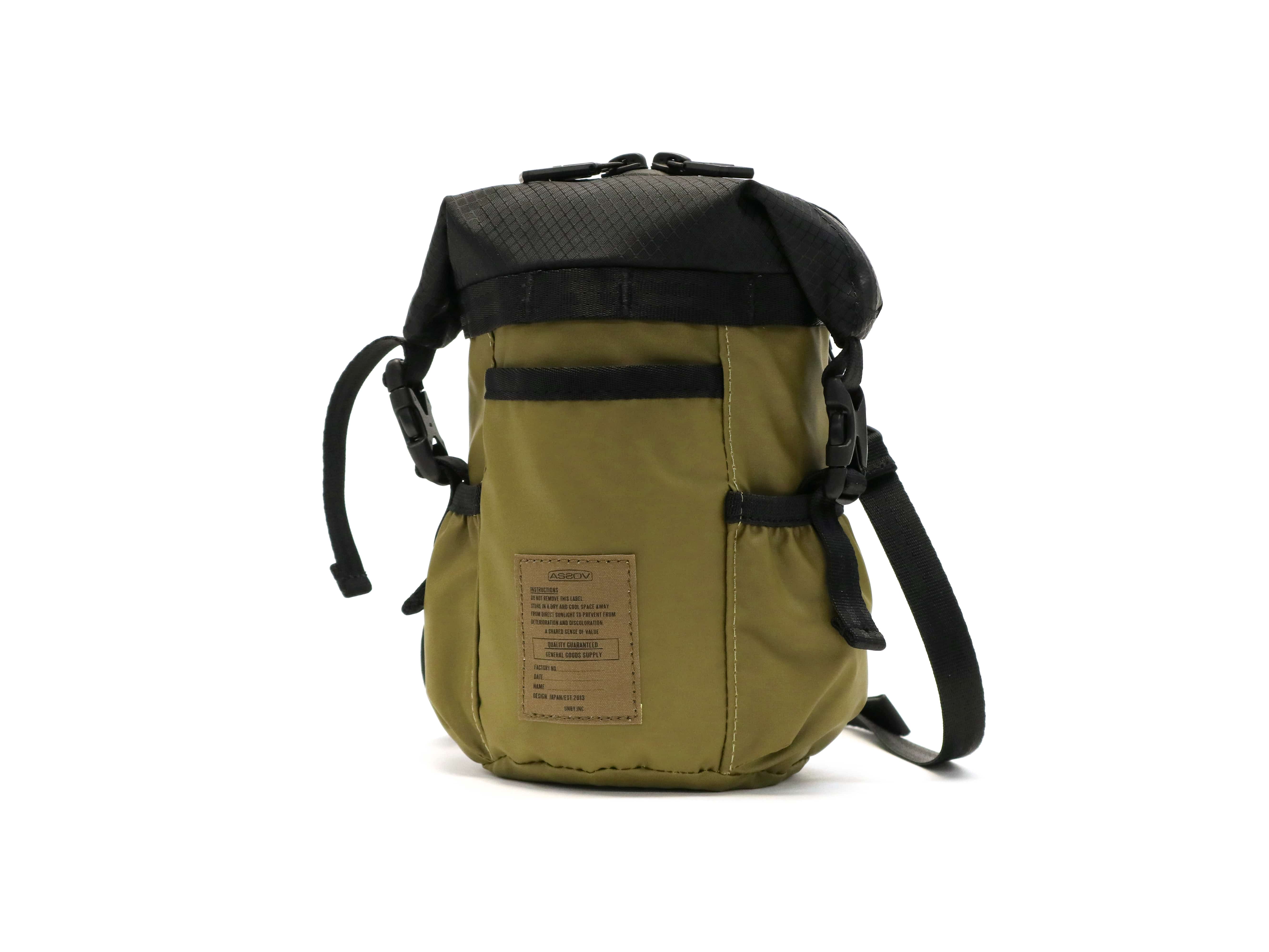 【セール】【正規品1年保証】アッソブ マルチホルダー AS2OV ペットボトルホルダー NYLON POLYCARBONATE MULTI HOLDER 保冷 保温 ショルダーバッグ メンズ レディース ASSOV 152032