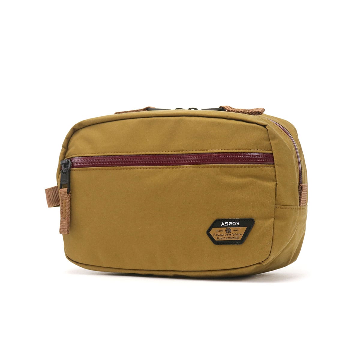 【正規品1年保証】アッソブ ポーチ AS2OV WATER PROOF ROUND POUCH 小物入れ 撥水 防水 抗菌 防臭 ナイロン 止水ファスナー アウトドア 日本製 メンズ レディース ASSOV 092100