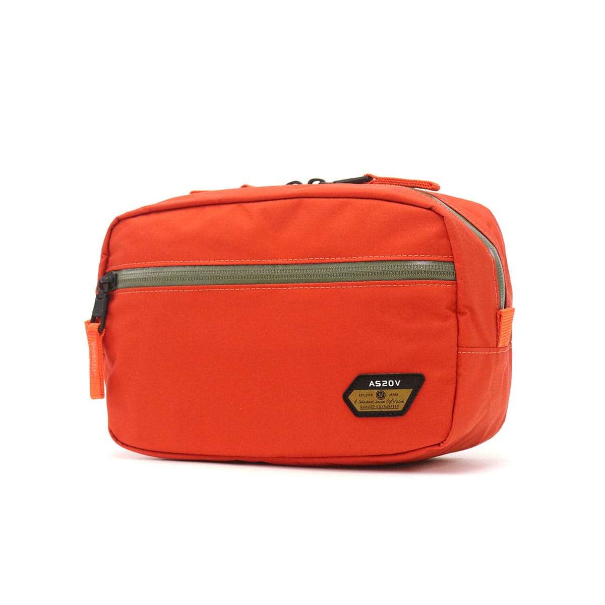 【正規品1年保証】アッソブ ポーチ AS2OV WATER PROOF ROUND POUCH 小物入れ 撥水 防水 抗菌 防臭 ナイロン 止水ファスナー アウトドア 日本製 メンズ レディース ASSOV 092100