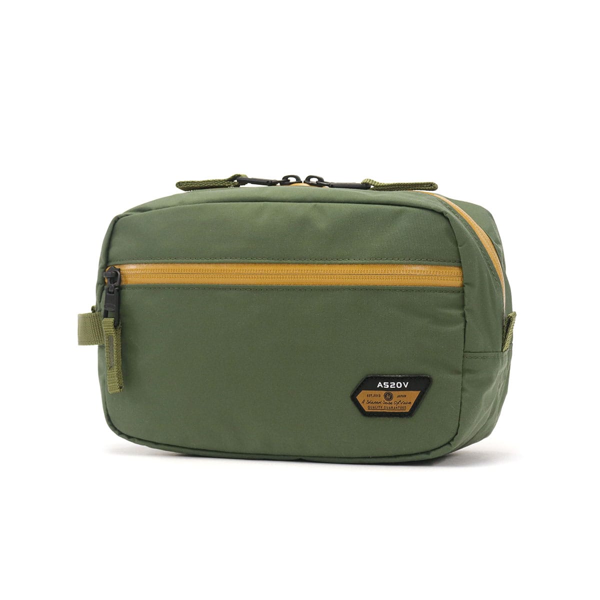 【正規品1年保証】アッソブ ポーチ AS2OV WATER PROOF ROUND POUCH 小物入れ 撥水 防水 抗菌 防臭 ナイロン 止水ファスナー アウトドア 日本製 メンズ レディース ASSOV 092100