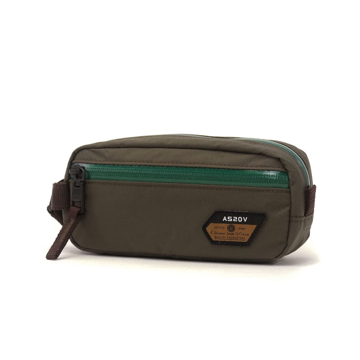【正規品1年保証】アッソブ ペンケース AS2OV WATER PROOF PEN CASE ポーチ 小物入れ 撥水 防水 抗菌 防臭 ナイロン 止水ファスナー アウトドア 日本製 メンズ レディース ASSOV 092101