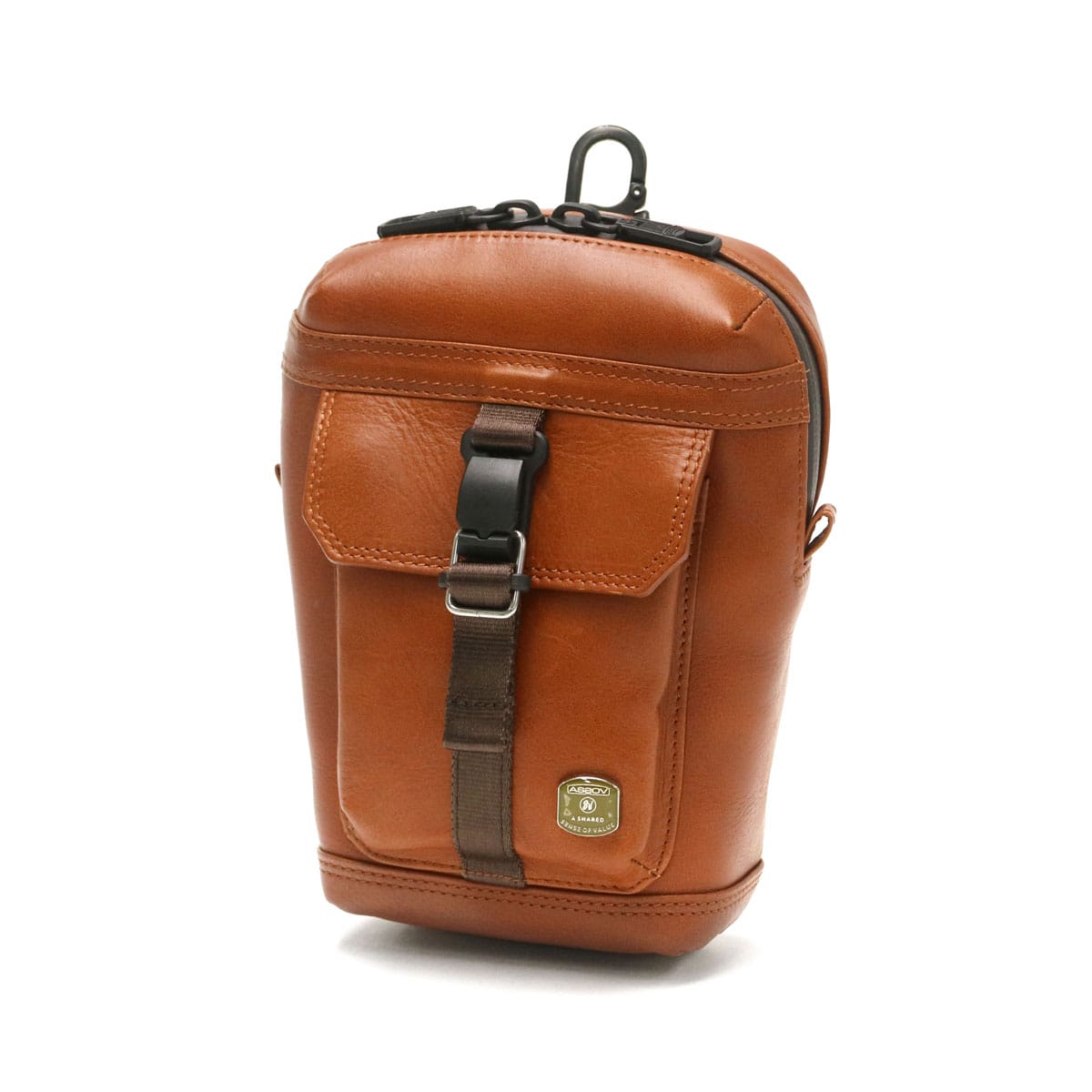 【正規品1年保証】アッソブ ポーチ AS2OV HABIT SHOULDER SERIES WATER PROOF JES LEATHER レザーポーチ LEATHER PORCH ショルダーポーチ ミニポーチ ウエストポーチ 小物入れ 革 レザー 防水 軽量 日本製 072100