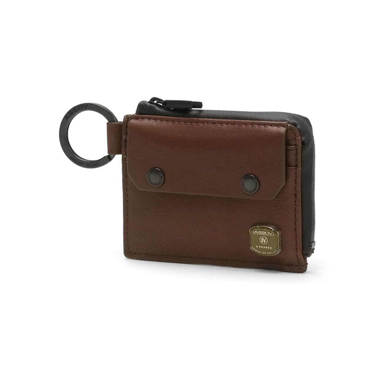 【正規品1年保証】アッソブ コインケース AS2OV HABIT SHOULDER SERIES WATER PROOF JES LEATHER COIN CASE 革 レザー 小さい ミニ 小銭入れ ミニ財布 カードケース 防水 日本製 メンズ 072102