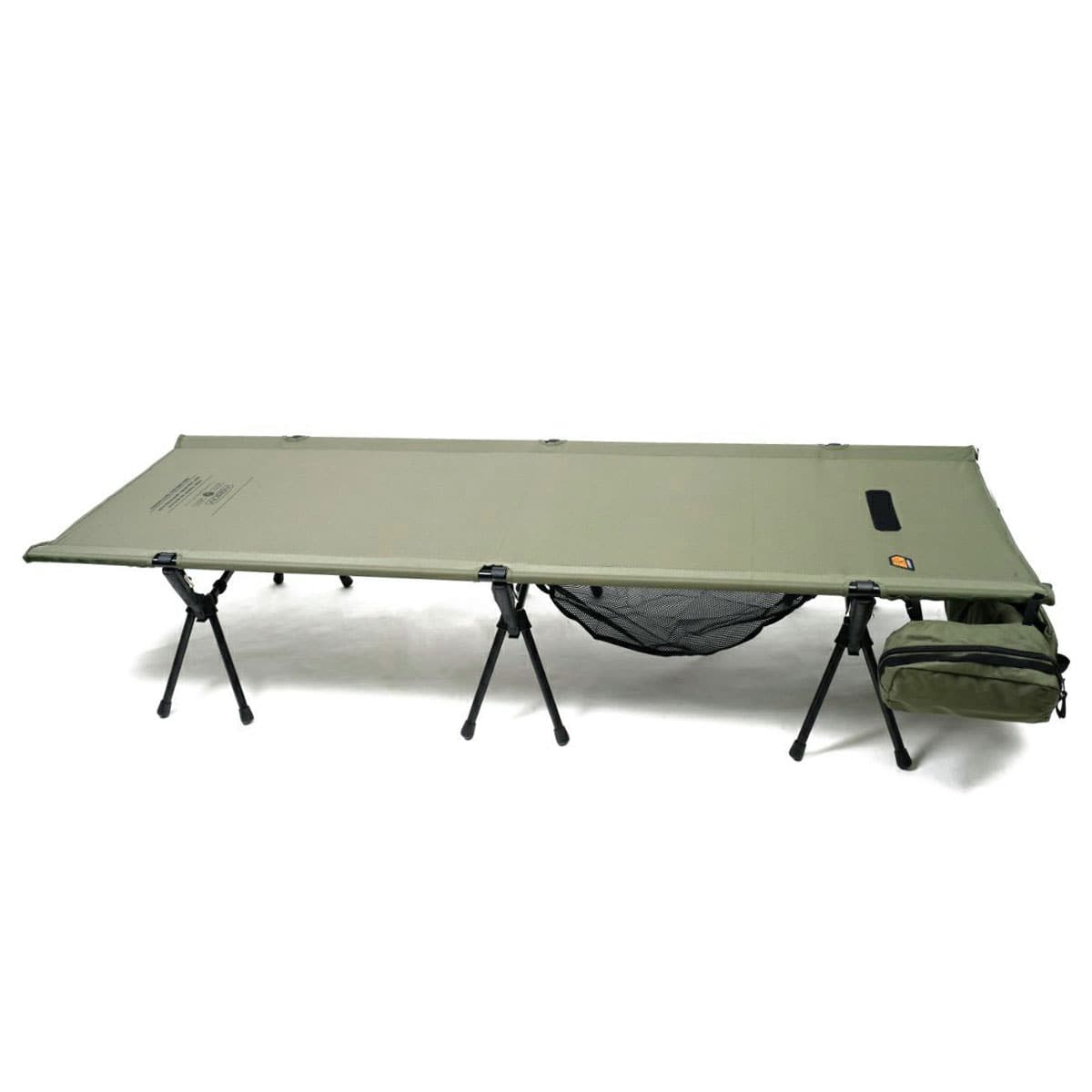 【正規品1年保証】アッソブ コット AS2OV FOLDING COT フォールディングコット 簡易ベッド 2WAY ハイコット ローコット ワイド 折りたたみ 持ち運び コンパクト 耐荷重150kg ナイロン キャンプ アウトドア 492200