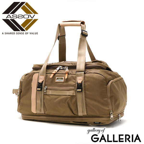 【正規品1年保証】アッソブ ボストンバッグ AS2OV GOLF EXCLUSIVE BALLISTIC NYLON 2WAY BOSTON BAG GOLF SERIES ジムバッグ シューズ収納 メンズ レディース 152206