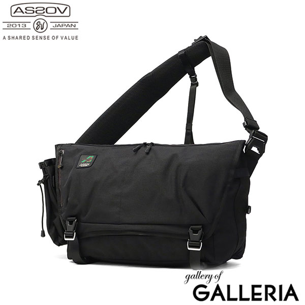 【正規品1年保証】 アッソブ メッセンジャーバッグ メンズ レディース ショルダーバッグ 大容量 AS2OV ブランド 大人 かっこいい 斜めがけバッグ A4 B4 30L PC 防水 ナイロン STANDARD SERIES MESSENGER 152318