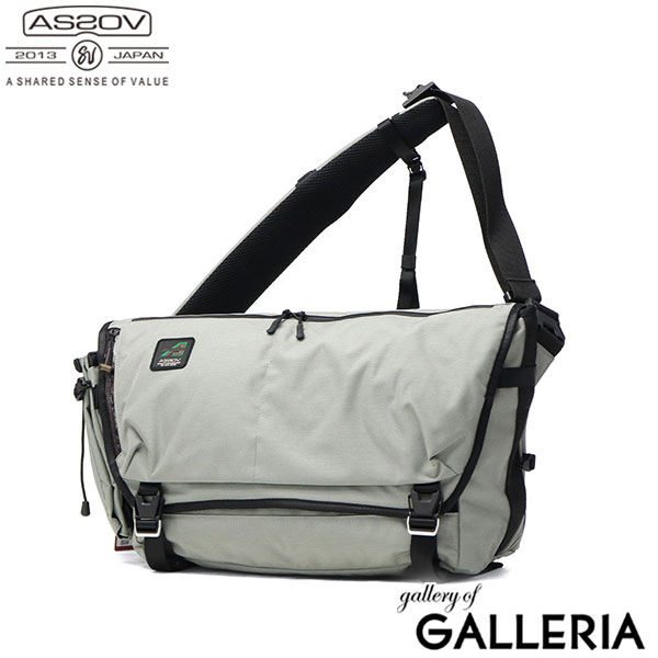 【正規品1年保証】 アッソブ メッセンジャーバッグ メンズ レディース ショルダーバッグ 大容量 AS2OV ブランド 大人 かっこいい 斜めがけバッグ A4 B4 30L PC 防水 ナイロン STANDARD SERIES MESSENGER 152318