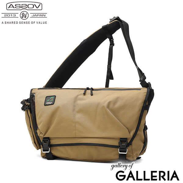 【正規品1年保証】 アッソブ メッセンジャーバッグ メンズ レディース ショルダーバッグ 大容量 AS2OV ブランド 大人 かっこいい 斜めがけバッグ A4 B4 30L PC 防水 ナイロン STANDARD SERIES MESSENGER 152318