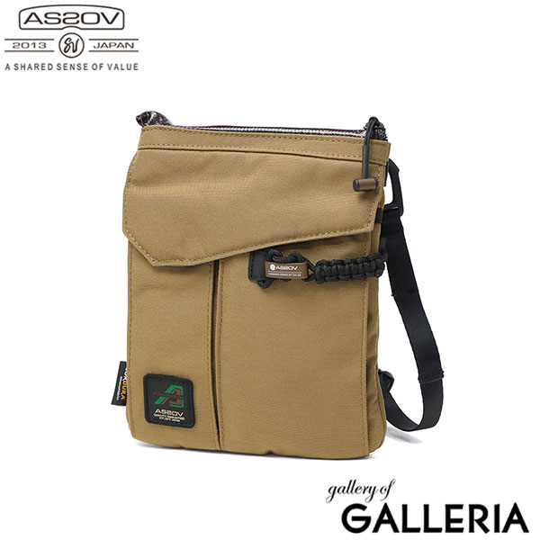 【正規品1年保証】 アッソブ サコッシュ メンズ レディース ショルダーバッグ 小さめ AS2OV ブランド 大人 かっこいい 斜めがけバッグ ミニ 縦型 軽量 防水 ナイロン アウトドア STANDARD SERIES SACOCHE 152319