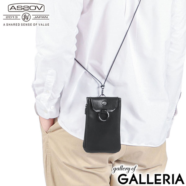AS2OV アッソブ ショルダーバッグ ミニ かっこいい おしゃれ 薄型 コンパクト TONE LAYER MINI SHOULDER 92501