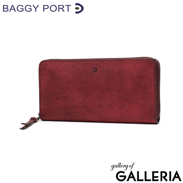 バギーポート 長財布 メンズ レディース BAGGY PORT 本革 ブランド 大容量 黒 革 レザー 牛革 ファスナー BUONA ラウンドジップ長財布 ZYS-2400