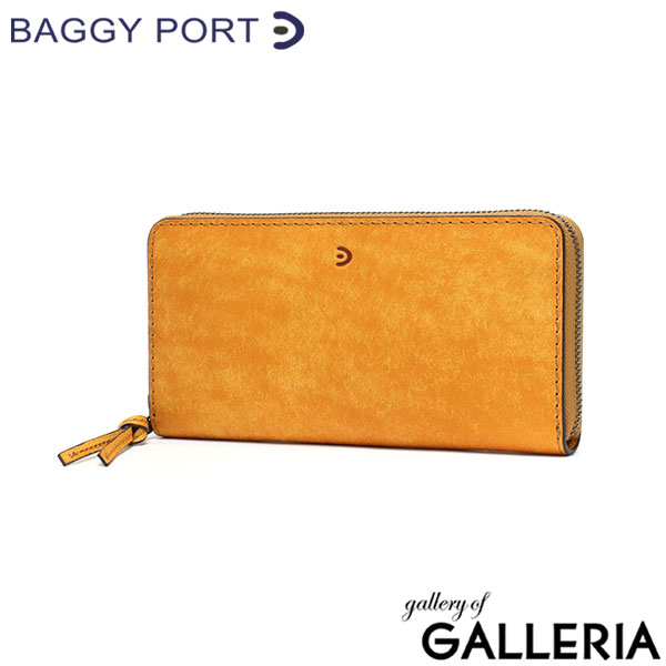 バギーポート 長財布 メンズ レディース BAGGY PORT 本革 ブランド 大容量 黒 革 レザー 牛革 ファスナー BUONA ラウンドジップ長財布 ZYS-2400