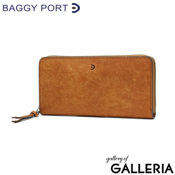 バギーポート 長財布 メンズ レディース BAGGY PORT 本革 ブランド 大容量 黒 革 レザー 牛革 ファスナー BUONA ラウンドジップ長財布 ZYS-2400